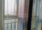 سیم پیچ فلزی رنگ نقره ای 1.2 میلی متری که به عنوان پرده پنجره اداری استفاده می شود