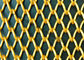 الماس زنجیره ای الومینیوم زنجیره ای 1 x 8 میلی متری پرده ای مشبک برای تقسیم فضای رنگی مختلف