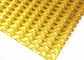 PVDF به پایان رسید طلا رنگ آلومینیوم گسترش مش روکش دیوار 1200MMX3000MM