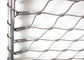انعطاف پذیر X-TI فولاد ضد زنگ سیم طناب Mesl for Balustrade Balcony