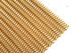 طلا و نقره طلا Transit Spiral طناب سیم مش برای فروشگاه Drapery Divider W1.2m XL 3m