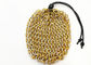 کیسه تاس مشبک حلقه ای فلزی زنجیره ای از جنس استنلس استیل آلومینیومی با آبکاری رنگ