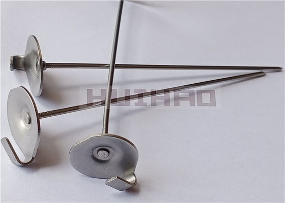 لنگرهای بنددار فولادی ضد زنگ 4-1/2 اینچ که برای ساخت پتوهای عایق قابل جابجایی استفاده می شود