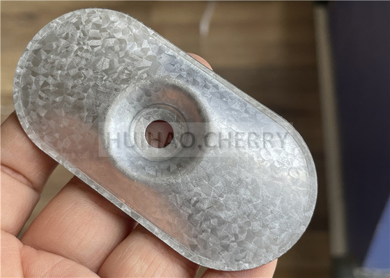 صفحه استرس عایق فولادی گالوالوم 82x40mm برای غشاهای سقف