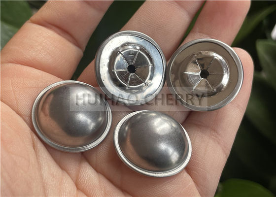 7/8" 22mm فولاد ضد زنگ خود قفل کردن کاپ 7.8mm ارتفاع X 22mm OD برای بستن مواد عایق حرارتی و صوتی
