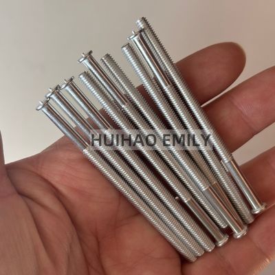 پین های جوش میخی عایق بندی آلیاژ آلومینیوم M4x70mm با واشر خود قفل شونده