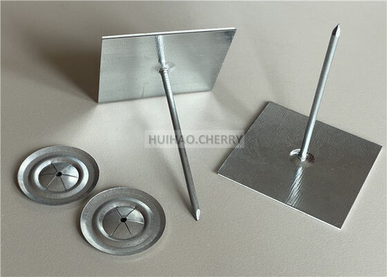 دو نوار چسب خود چسب عایق پیچ و مهره 12Ga با کلیپ رفع پشم شیشه