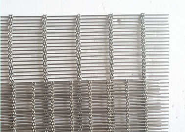 فولاد ضد زنگ 316 مش فلزی معماری برای دیوار کرک فلزی