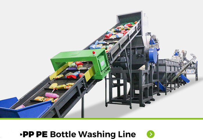 ماشین لباسشویی پلاستیکی بطری زباله بازیافتی بطری HuihaocustomPP PE ABS/PS (فرم سفت و سخت)