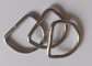 حلقه های D از فولاد ضد زنگ 25x30 میلی متر برای ایمن کردن ژاکت عایق قابل جابجایی