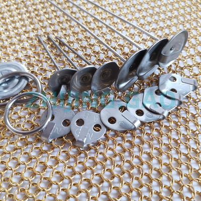 22mm فولاد ضد زنگ لنگر برای پتو های عایق قابل استفاده مجدد
