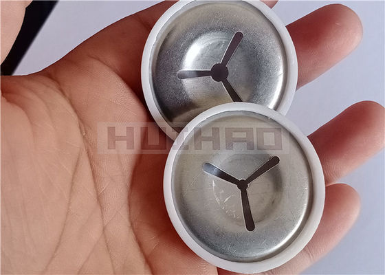 7/8" 22mm فولاد ضد زنگ خود قفل کردن کاپ 7.8mm ارتفاع X 22mm OD برای بستن مواد عایق حرارتی و صوتی