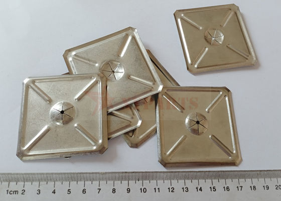 واشرهای خود قفل‌شونده عایق 2-1/2 اینچی از جنس استیل ضد زنگ برای گیره‌های عایق فوم