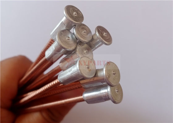 ساختمان کشتی M3x90mm دو فلزی Cd پین با پایه آلومینیوم مس پوسته فولاد ناخن