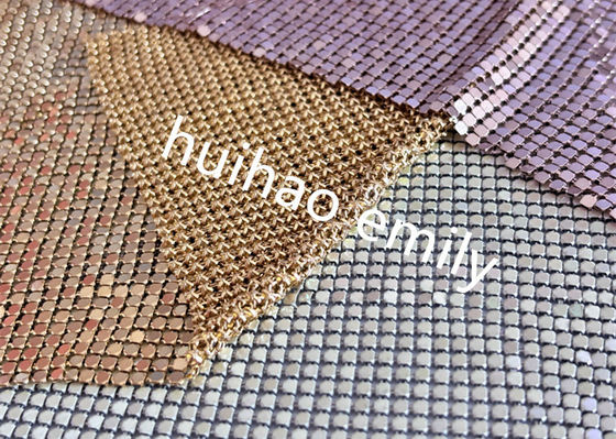 8x8mm درخشان آلومینیوم Sequin فلزی شبک پرده برای تزئینات