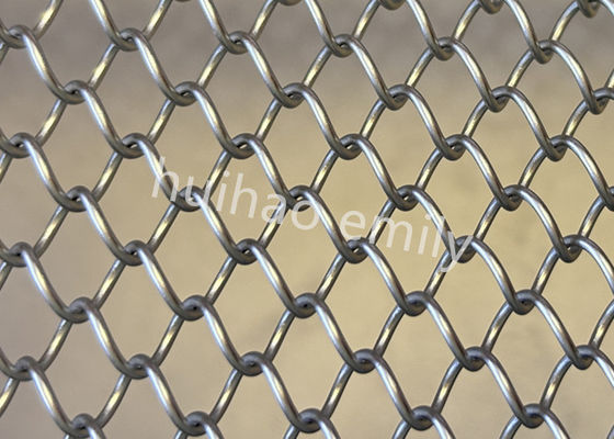 1.2mm Wire Aluminum Metal Mesh Drapery برای دکوراسیون رستوران ها