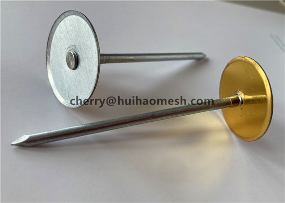 10 گج HVAC لوله ایزولیشن دکمه های جوش برای لوله پیچ و یا لوله پوشش اتصال کار