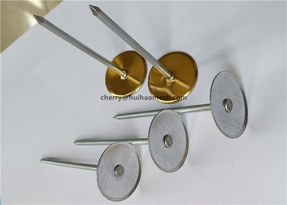 10 گج HVAC لوله ایزولیشن دکمه های جوش برای لوله پیچ و یا لوله پوشش اتصال کار