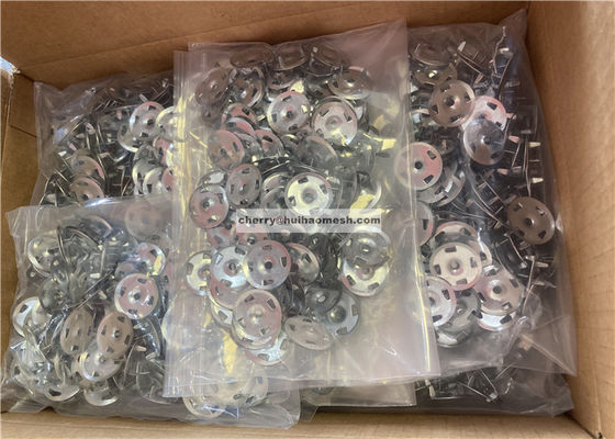 1-1/4 &quot;دستکش های ثابت فلزی 4 پنجه برای تخته گیتس تخته های عایق ترمالبورد ثابت