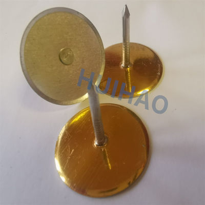 12ga X 1 1/2 &quot;پین های جوشکاری سر فنجان با سر عایق 30 میلی متر