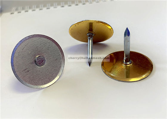 2&quot; کپسول تخلیه خازن سر جوش پین با کاغذ عایق شوینده برای عایق حرارتی و صوتی