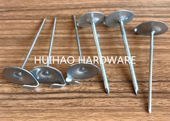 پین های لنگر عایق فلزی با روکش فولاد ضد زنگ که برای پتوهای اگزوز حرارتی استفاده می شود