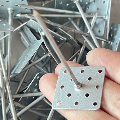1.6x24x24mm آلومینیوم پن های عایق سوراخ شده خود چسبنده استفاده می شود برای دیوار عایق بیرونی