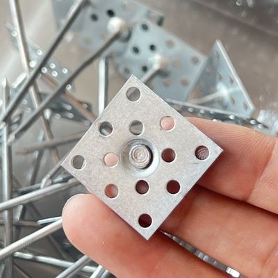 1.6x24x24mm آلومینیوم پن های عایق سوراخ شده خود چسبنده استفاده می شود برای دیوار عایق بیرونی
