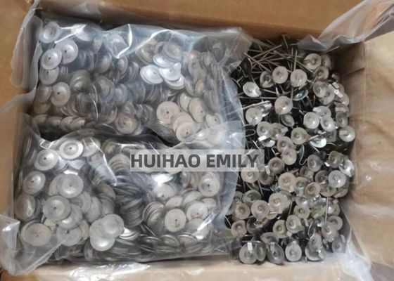 14 Ga فولاد ضد زنگ 304 لنگر بند برای ژاکت های عایق حرارتی