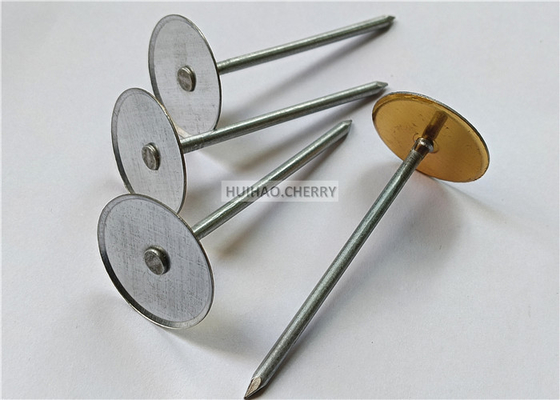 پین های عایق بندی مجرای هوا M1.8x50 فولاد گالوانیزه برای اتصال عایق به سطح فولادی
