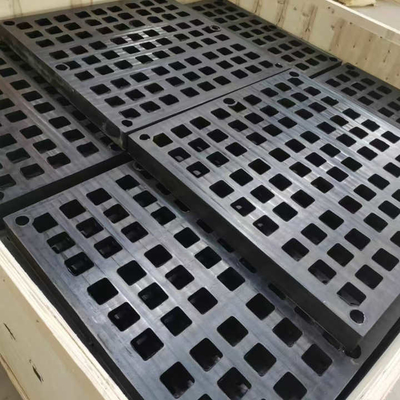 مش ماژول عرشه رسانه لاستیکی صفحه ارتعاشی برای کاربرد سنگ معدن ضد گرفتگی