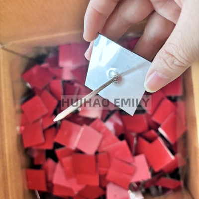 50x50mm صفحه پایه خود چسبنده عایق آویزان پن های آویزان برای عایق دیواری خارجی