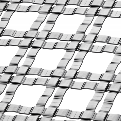 توری سیمی استیل سفارشی برای نمای ساختمان