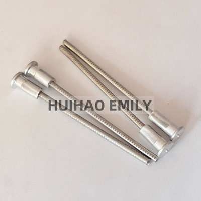 پین‌های جوش دوتایی فلزی عایق‌بندی کشتی‌سازی 3mmx65mm با پایه آلومینیومی