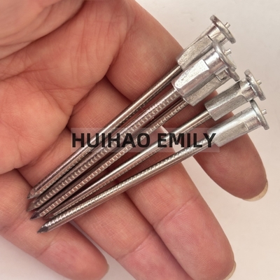 پین‌های جوش دوتایی فلزی عایق‌بندی کشتی‌سازی 3mmx65mm با پایه آلومینیومی