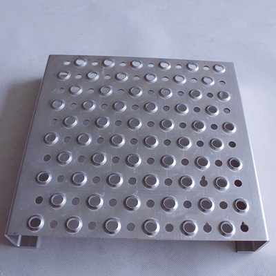 تخته مشبک ایمنی گالوانیزه با عرض 182-356 میلی‌متر برای کفپوش صنعتی