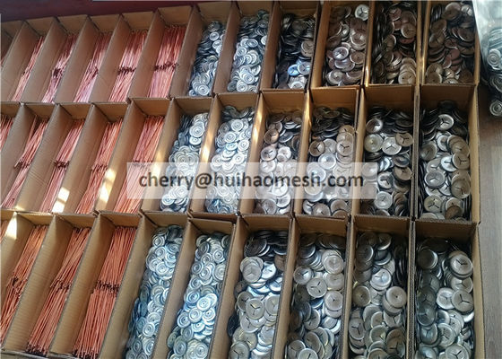 عایق آویزان استفاده از پین های جوش سی دی فولاد ضد زنگ 3mm 10ga 12ga 14ga