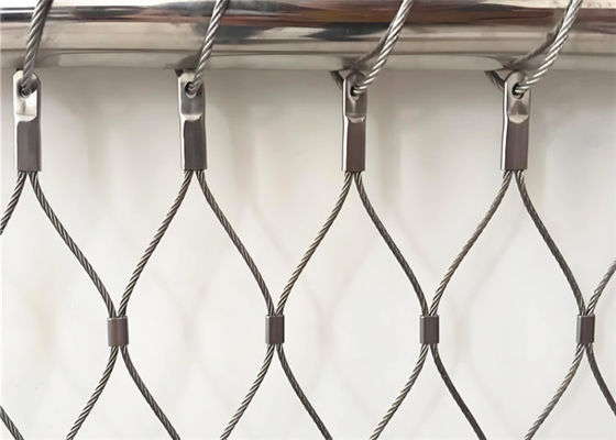 Factory Direct Supply Stainless Steel Cable Mesh Ferrule Type For Railing Applications