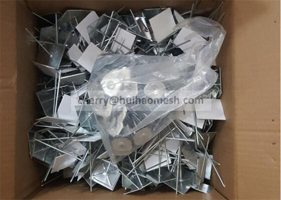 63.5mm گالوانیزه فولاد خود چوبی عایق بندی پین برای نصب پنل عایق فوم