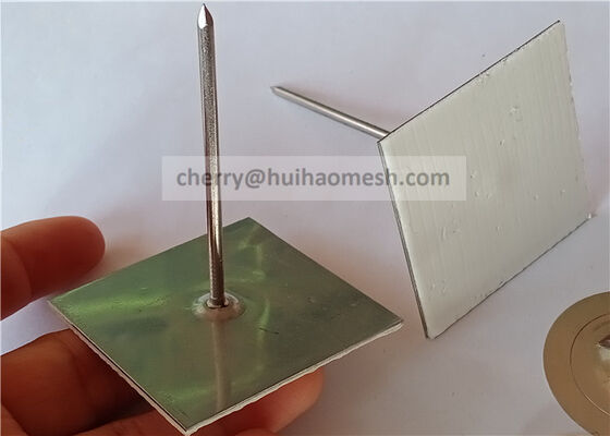 پین های عایق بندی فولادی گالوانیزه و واشرها برای محکم کردن تخته عایق به دیوارها، سقف ها و کف ها