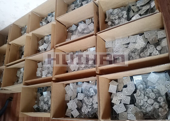 آویزهای عایق پایه سوراخ دار 2-1/2 اینچ مواد عایق صوتی را ثابت می کنند