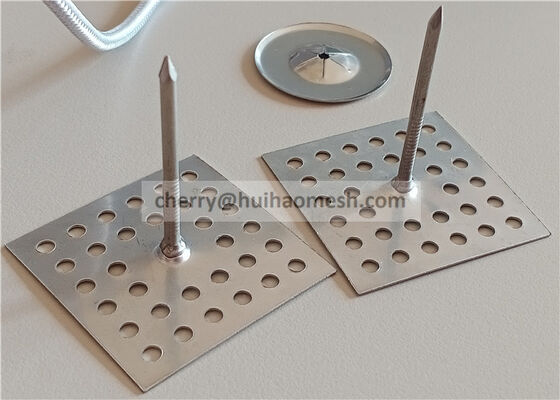 2 × 2 "پین های اتصال عایق پایه سوراخ شده فولاد گالوانیزه یا فولاد ضد زنگ