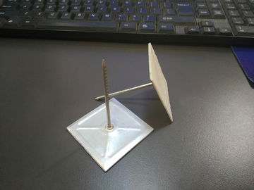 2.7mm X 70mm خود چپک چوبی سنگ 50 X 50mm پایه برای گرد و غبار