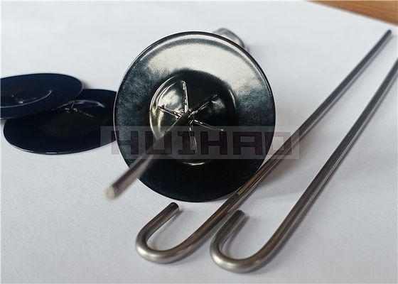 گیره های مش سیم جوش داده شده پانل خورشیدی 304 فولاد ضد زنگ 2.0x100 میلی متر با واشرهای خود قفل