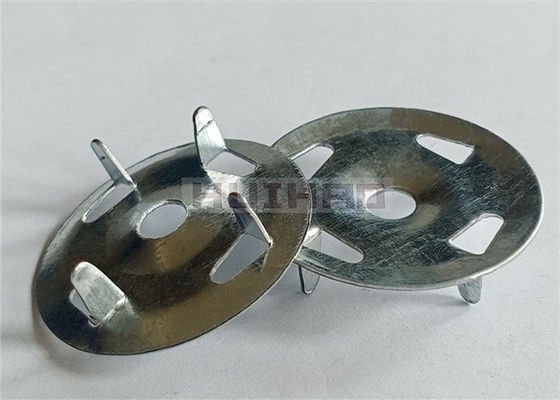 واشرهای تخته پشتی کاشی فولادی گالوانیزه 4-پنجه 1-1/4 اینچ برای تخته های عایق ایمن استفاده می شود