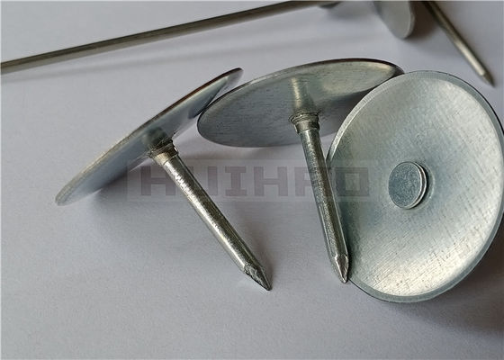 عایق 2.7x25mm سی دی پین جوش فولادی کم کربن برای محفظه های ورق فلزی HVAC