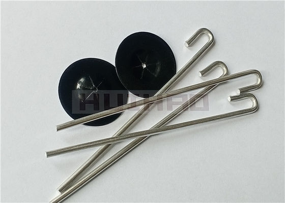 2.5mm آلومینیوم J Hook Fasteners برای اتصال شبکه های حفاظت از حیوانات به پانل های خورشیدی