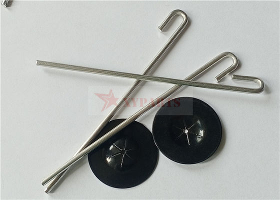 2.5mm آلومینیوم J Hook Fasteners برای اتصال شبکه های حفاظت از حیوانات به پانل های خورشیدی