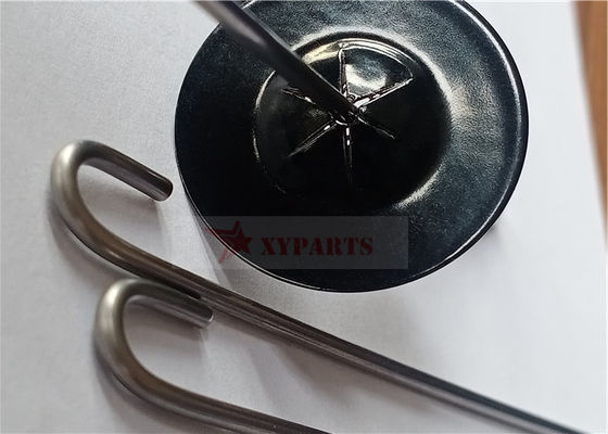 فلز ضد زنگ سیم میش کلیپ های تثبیت کننده 2.0x100mm برای ایمن کردن پنل های خورشیدی میش