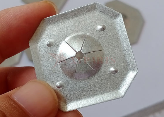 32mm مربع عایق بندی سرعت کلیپ فولاد گالوانیزه برای صنعت عایق بندی تجاری